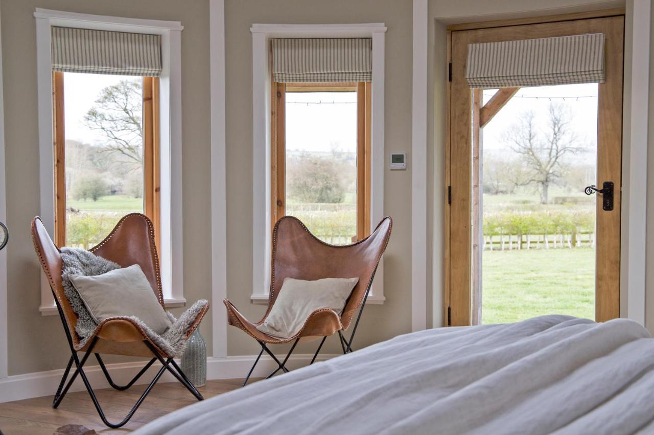 Nether Farm Roundhouses - Henmore Water & Sturston Winds With Hot Tubs - Bradley Wood No Hot Tub Ashbourne  Exteriör bild